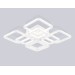  Светильник светодиодный потолочный FA8950/4+4 WH белый 101W 3000-6000K 540*540*120 (ПДУ ИК)