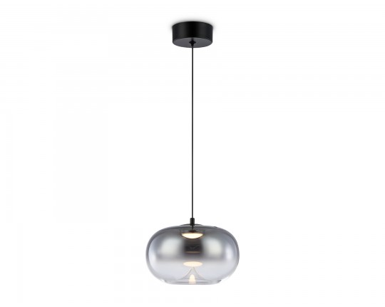  Подвесной светодиодный светильник LH11082 BK/SM черный/дымчатый 4W 3000K D180*130