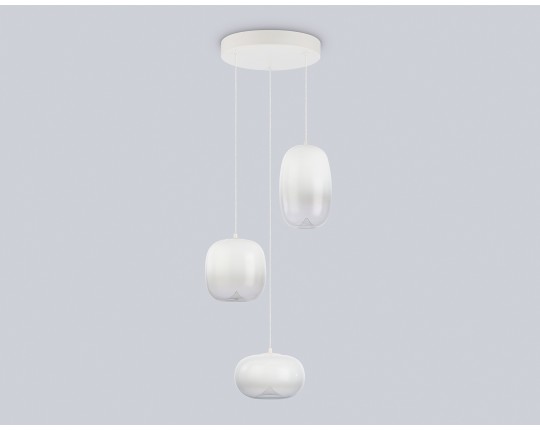  Подвесной светодиодный светильник LH11096/3 WH/FR белый/белый матовый 12W 3000K D350*1505