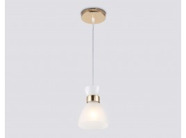  Светильник подвесной со стеклянным плафоном TR3401 FGD золото E27 max 60W D135*1000