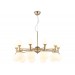  Подвесная люстра LH51051/20 GD/FR золото/белый матовый G9*20 max 28W D750*460