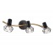  Настенно-потолочный спот в стиле лофт TR8657/3 BK/GD черный/золото E14/3 max 60W 550*100*185