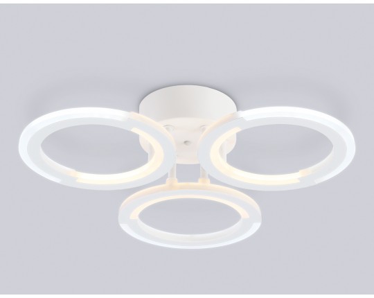  Светильник светодиодный потолочный FA8942/3 WH белый 32W 3000-6000K D420*95 (ПДУ ИК)