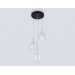  Подвесной светильник LH11151/3 BK/WH/CL черный/белый/прозрачный E27*3 max 60W D425*1500