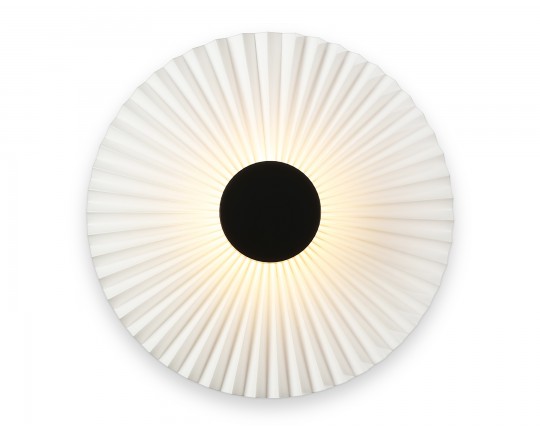  Настенный светодиодный светильник LH72641 BK/WH черный/белый 6W 3000K D300*100