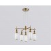  Подвесная люстра LH55276/5 BS/FR латунь/белый матовый E14*5 max 40W D520*1390