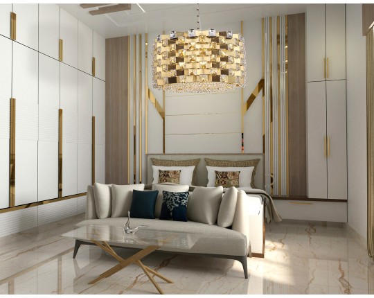  Подвесная люстра с хрусталем LH41003/12 BS/CL латунь/прозрачный E14*12 max 40W D540*290