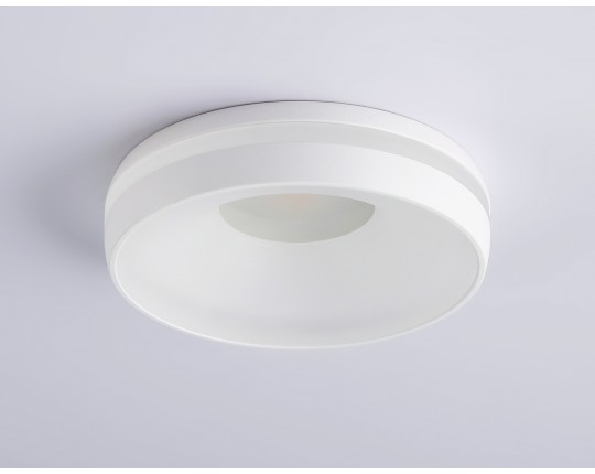 Встраиваемый точечный светильник MR16 с акрилом TN3321 SWH/FR белый песок/белый матовый D95*40