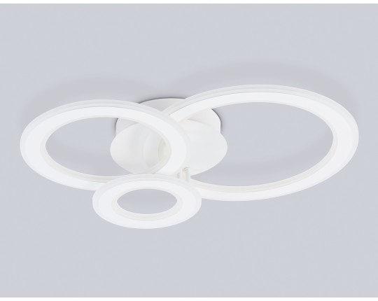  Потолочный светодиодный светильник с пультом FA861 WH белый 71W 540*470*105 (ПДУ РАДИО 2.4)