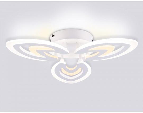  Потолочный светодиодный светильник с пультом FA4545/3 WH белый 3000K-6400K 38W 425*385*75 (ПДУ ИК)