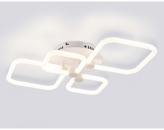  Потолочный светодиодный светильник с пультом FA3822/4 WH белый 3000K-6400K 86W 720*430*130 (ПДУ ИК)