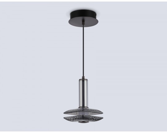  Подвесной светодиодный светильник LH31003 GR/SM серый/дымчатый 10W 3000K 150*150*240