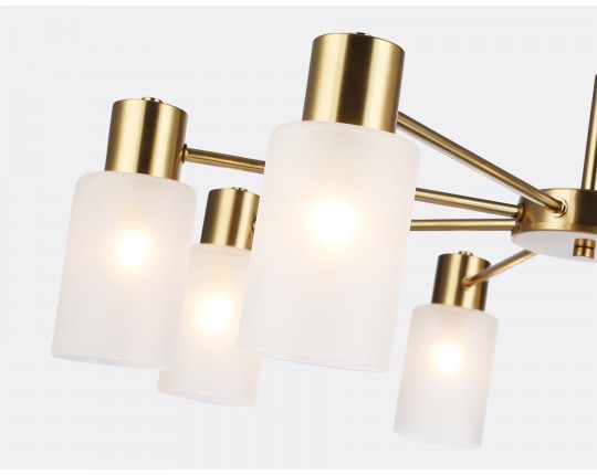  Подвесной светильник TR9584/8 BS латунь E14*8 max 40W 720*720*385