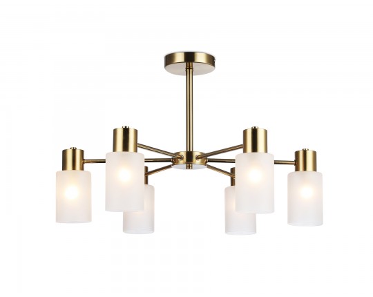  Подвесной светильник TR9581/6 BS латунь E14*6 max 40W 620*620*385