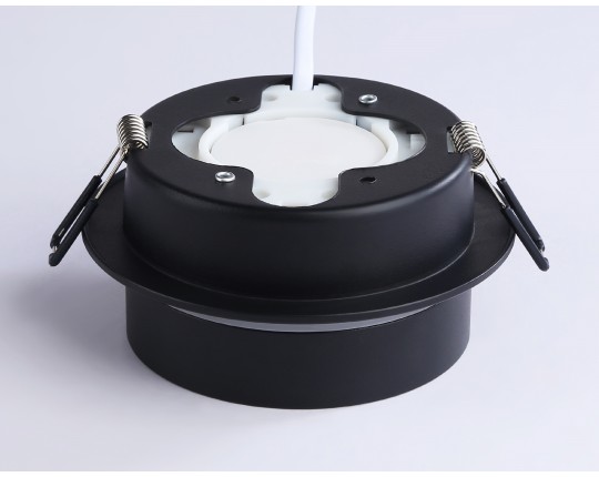 Светильник встраиваемый TN5213 BK черный GX53 D110*58