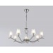  Подвесная люстра LH57083/7 SN/FR никель/белый матовый E14/7 max 40W D840*790