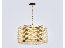  Подвесная люстра с хрусталем LH41003/12 BS/CL латунь/прозрачный E14*12 max 40W D540*290