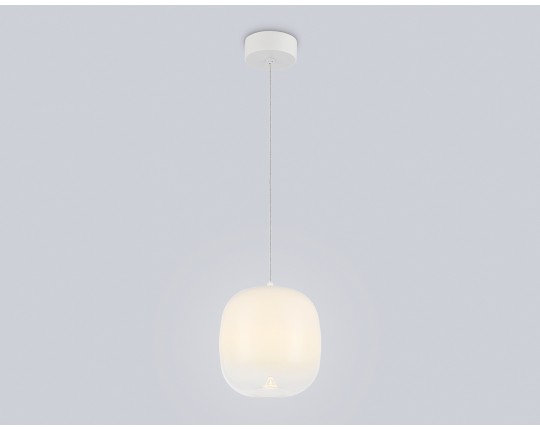  Подвесной светодиодный светильник LH11091 WH/FR белый/белый матовый 4W 3000K D150*170