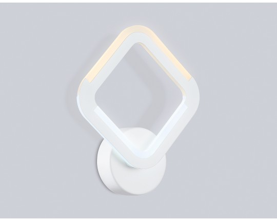  Светильник светодиодный настенный FA8951 WH белый 10W 3000-6000K 245*205*50