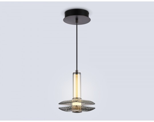  Подвесной светодиодный светильник LH31003 GR/SM серый/дымчатый 10W 3000K 150*150*240