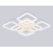  Светильник светодиодный потолочный FA8950/4+4 WH белый 101W 3000-6000K 540*540*120 (ПДУ ИК)