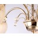  Подвесная люстра TR3189/5 GD/CL/FR золото/прозрачный/белый матовый E27/5 max 40W D600*285