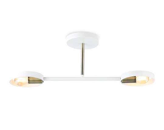  Подвесной светильник со сменной лампой TR8222/2 WH/SB белый/бронза E27/2 max 40W 510*165*190