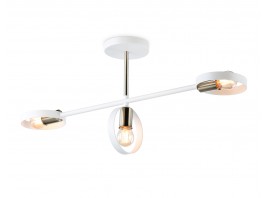  Подвесной светильник со сменной лампой TR8228/3 WH/SB белый/бронза E27/3 max 40W 660*165*300