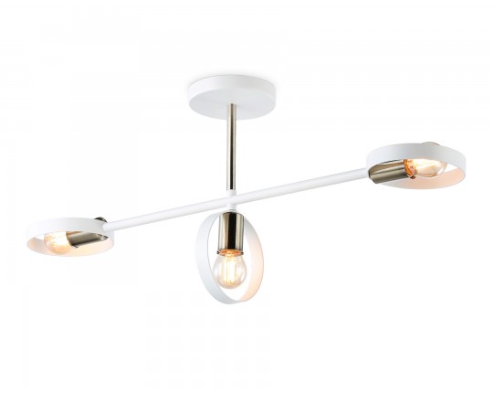  Подвесной светильник со сменной лампой TR8228/3 WH/SB белый/бронза E27/3 max 40W 660*165*300