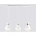  Светильник подвесной в стиле лофт TR8466/3 WH/FGD белый/золото E27/3 max 60W 550*135*1000