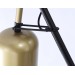  Светильник напольный с выключателем на проводе TR97125/2 GD/BK золото/черный E27*2 max 40W D130*223*1460