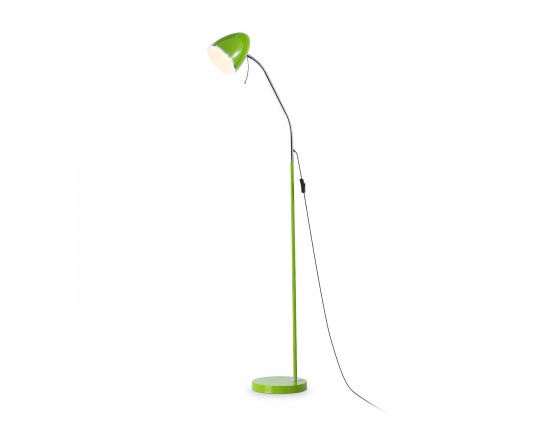  Светильник напольный с выключателем на проводе TR97693 GN зеленый  E27 max 40W D150*1540