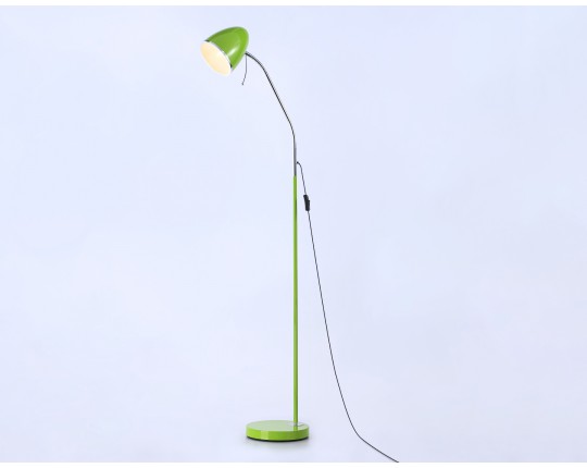  Светильник напольный с выключателем на проводе TR97693 GN зеленый  E27 max 40W D150*1540