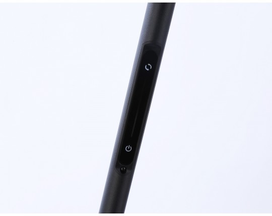  Светильник светодиодный напольный/настольный с пультом и сенсорными кнопками управления TR97706 BK черный LED 12W 3000K-6400K 250*190*1770 (ПДУ РАДИО 2.4G)