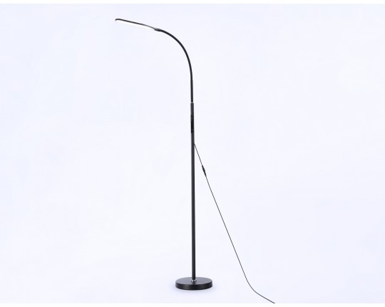  Светильник светодиодный напольный/настольный с пультом и сенсорными кнопками управления TR97706 BK черный LED 12W 3000K-6400K 250*190*1770 (ПДУ РАДИО 2.4G)