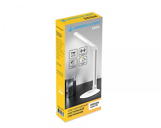 DE524 SL серебро LED 3000-6400K 7W