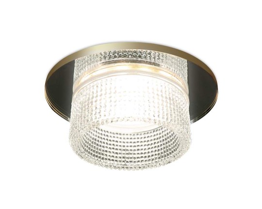 TN350 CH/CL хром/прозрачный GU5.3+3W (LED WHITE) D95*45