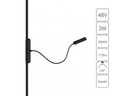 Трековый светодиодный светильник Arte Lamp Rapid A1162PL-1BK