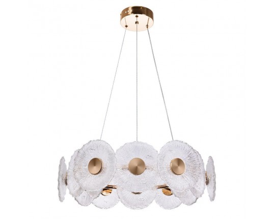 Подвесная светодиодная люстра Arte Lamp Cherish A2097LM-90GO