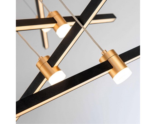 Подвесной светодиодный светильник Arte Lamp Errai A2195SP-5BK