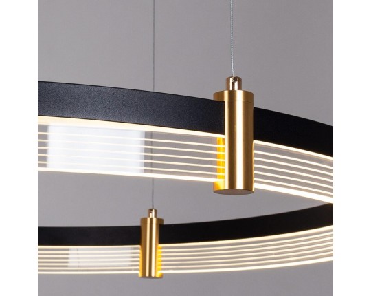 Подвесной светодиодный светильник Arte Lamp Mercury A2185SP-3BK