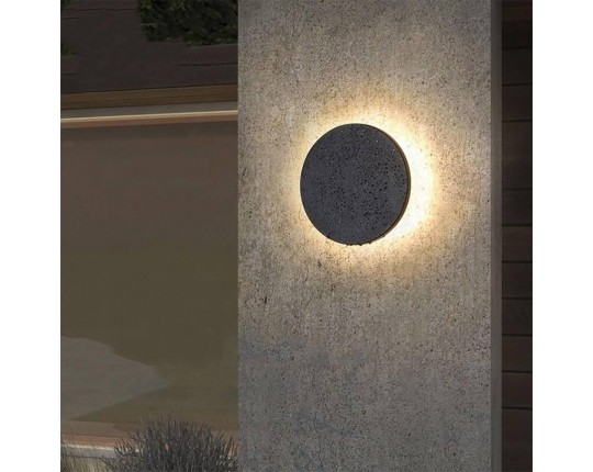 Уличный настенный светодиодный светильник Arte Lamp Nimbo A4403AL-1BK