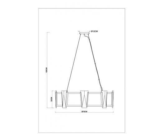 Подвесная люстра Arte Lamp Grato A4079LM-8CC