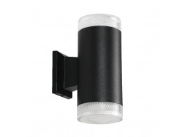 Уличный настенный светильник Arte Lamp Piautos A1926AL-2BK