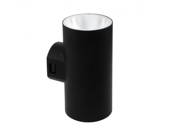 Уличный настенный светодиодный светильник Arte Lamp Alcyone A6109AL-2BK