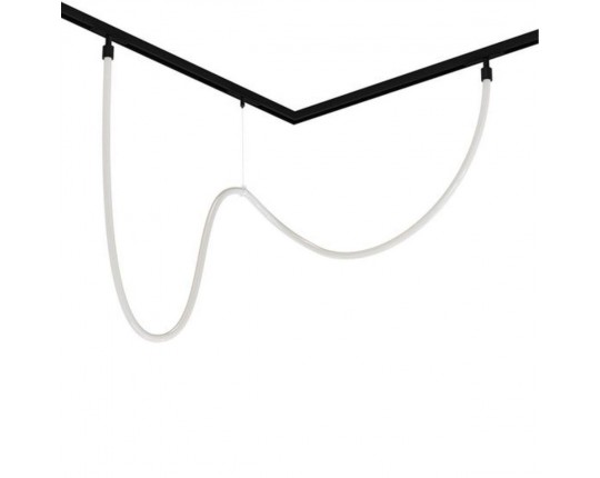 Трековый светодиодный светильник Arte Lamp Loop A4911PL-1WH