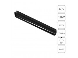 Трековый светодиодный светильник Arte Lamp Rapid A1169PL-1BK