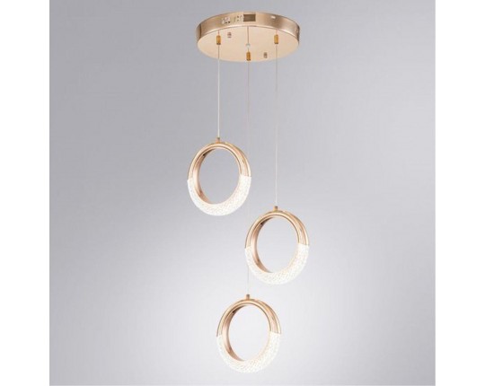 Подвесная светодиодная люстра Arte Lamp Montana A7777SP-3GO