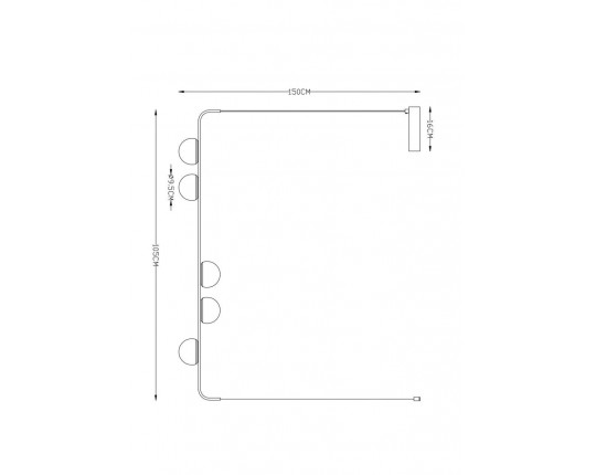 Подвесная светодиодная люстра Arte Lamp Poplar A2174SP-5BK