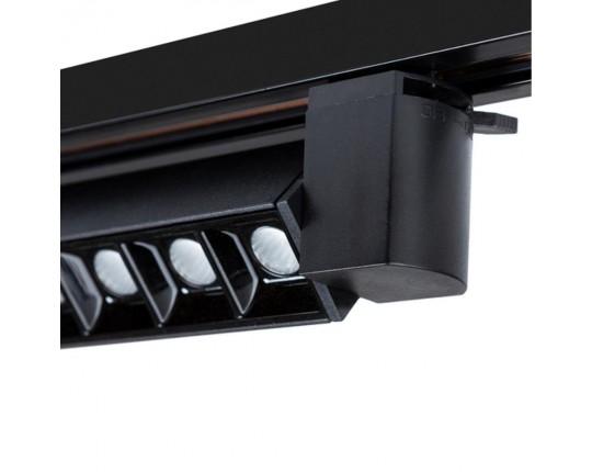 Трековый светодиодный светильник Arte Lamp Flash A4575PL-1BK